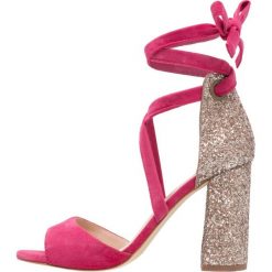 Sandały damskie: Minelli Sandały na obcasie fuchsia