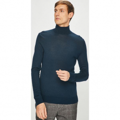 S.Oliver Black Label - Sweter. Czarne golfy męskie s.Oliver BLACK LABEL, l, z dzianiny. Za 259,90 zł.