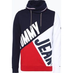 Bluzy męskie: Tommy Jeans - Męska bluza nierozpinana, czerwony
