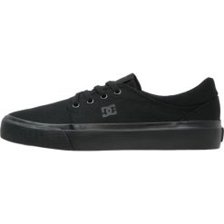 DC Shoes TRASE Tenisówki i Trampki black. Czarne tenisówki damskie DC Shoes, z tworzywa sztucznego. Za 259,00 zł.