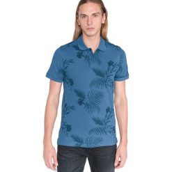 Jack & Jones Fun Polo Koszulka Niebieski. Niebieskie podkoszulki męskie Jack & Jones, l, w kwiaty, z bawełny, bez rękawów. Za 111,95 zł.