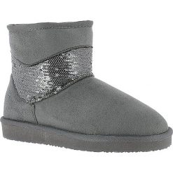 Buty zimowe damskie: Zimowe botki „Carthage” w kolorze szarym