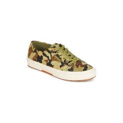 Buty Superga 2750 LEAHORSE. Zielone trampki i tenisówki damskie Superga, bez wzorów, bez zapięcia. Za 391,20 zł.