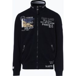 Camp David - Męska bluza rozpinana, niebieski. Niebieskie bejsbolówki męskie Camp David, l, z aplikacjami. Za 569,95 zł.