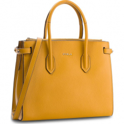 Torebka FURLA - Pin 977683 B BLS1 OAS Ginestra e. Żółte torebki klasyczne damskie marki Furla, ze skóry. Za 1470,00 zł.