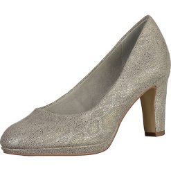 Buty ślubne damskie: Czółenka w kolorze szarym