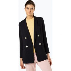 Esprit Collection - Blezer damski, niebieski. Niebieskie bolerka i narzutki damskie marki Esprit Collection, bez wzorów, bez rękawów. Za 549,95 zł.