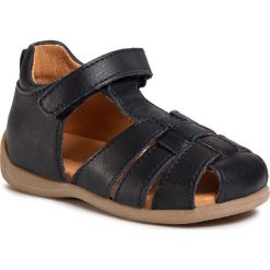 Sandały FRODDO - G2150113 S Dark Blue. Niebieskie sandały chłopięce Froddo, ze skóry, bez zapięcia. Za 249,00 zł.