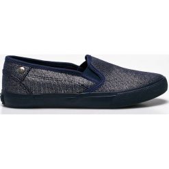 Big Star - Tenisówki. Niebieskie trampki damskie slip on marki BIG STAR, z materiału. W wyprzedaży za 49,90 zł.