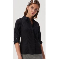 Taliowana koszula - Czarny. Czarne koszule damskie Sinsay, s. Za 39,99 zł.