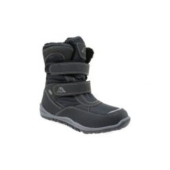 Śniegowce Dziecko Kappa Tundra Tex T 260484T-1111. Czarne buty zimowe chłopięce Kappa. Za 149,99 zł.