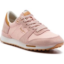 Sneakersy PEPE JEANS - Bimba Soft PLS30861 Pink 325. Różowe półbuty damskie Pepe Jeans, z jeansu. W wyprzedaży za 179,00 zł.