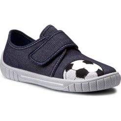Kapcie SUPERFIT - 8-00273-87 S Water. Niebieskie półbuty męskie Superfit, z tworzywa sztucznego, bez zapięcia. W wyprzedaży za 119,00 zł.