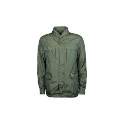 Kurtki wiatrówki Guess 62H315-1256Z. Zielone kurtki męskie Guess, xxl, z aplikacjami, bez kaptura. Za 379,00 zł.