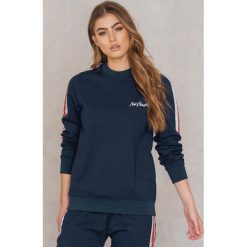 Bluzy damskie: New Black Bluza Road Crew – Multicolor,Navy