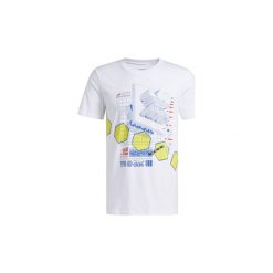 T-shirty z krótkim rękawem adidas Koszulka Vetter. Białe koszulki męskie marki Adidas, s, bez wzorów, bez kołnierzyka, krótkie. Za 139,00 zł.