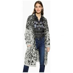 Desigual Panie Sweter Jers Jacket Grey Leopard 17Wwjfc4 2023 (Rozmiar Xl). Szare swetry klasyczne damskie marki Desigual, xl, eleganckie. W wyprzedaży za 329,00 zł.