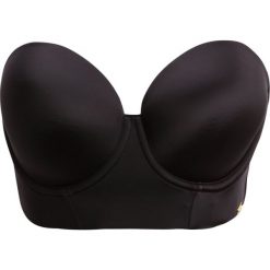 Biustonosze bardotka: Ultimo FULLER BUST LOW BACK STRAPLESS Biustonosz bardotka black