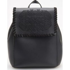 Plecak w stylu boho - Czarny. Czarne bez kategorii marki Reserved, boho. Za 119,99 zł.