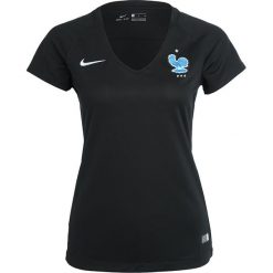 Topy sportowe damskie: Nike Performance FFF FRANKREICH STADIUM Koszulka reprezentacji black/metallic silver