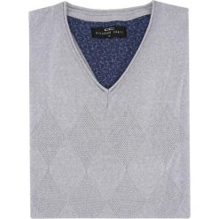 Sweter SWP000058 DARIO. Szare swetry męskie m, z wełny, klasyczne. Za 229,00 zł.