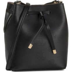 Torebka LAUREN RALPH LAUREN - Debby II 431764474001 Blk/Porcn. Czarne torebki klasyczne damskie Lauren Ralph Lauren, bez wzorów, ze skóry, bez dodatków. Za 1119,00 zł.