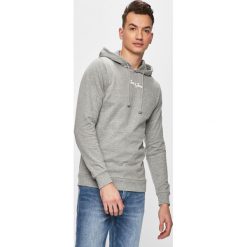 Jack & Jones - Bluza. Czarne bluzy męskie Jack & Jones, s, z nadrukiem, z bawełny, z kapturem, bez rękawów, z kapturem. W wyprzedaży za 79,90 zł.