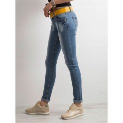 Niebieskie spodnie damskie jeansy jeans 26/27 s. Niebieskie jeansy damskie Merg Selection, s, z bawełny. Za 69,00 zł.