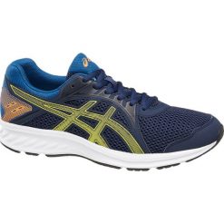 Buty męskie do biegania Asics Jolt 2 Asics czarne. Czarne buty sportowe męskie Asics, z gumy, bez zapięcia, do biegania. Za 199,90 zł.