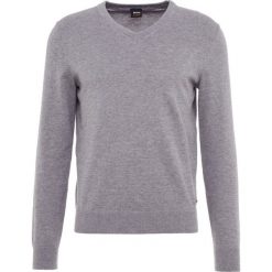 BOSS CASUAL ALBONOP Sweter light pastel grey. Szare bez kategorii BOSS Casual, s, z bawełny, casualowe. Za 499,00 zł.
