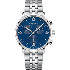 CERTINA ZEGAREK DS Caimano C035.417.11.047.00. Szare zegarki męskie CERTINA, ze stali. Za 2290,00 zł.