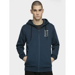 Bluza męska. Bluzy męskie m, bez wzorów, z dzianiny, z kapturem, bez rękawów, z kapturem. Za 149,99 zł.