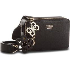 Torebka GUESS - Dania Mini-Bag HWVG69 57700 BLA. Czarne listonoszki damskie marki Guess, z aplikacjami. Za 479,00 zł.