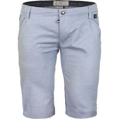 Krótkie spodenki męskie eleganckie bermudy szare Recea. Szare spodenki i szorty męskie Recea, m, bez wzorów, z bawełny, eleganckie, krótkie. Za 99,99 zł.