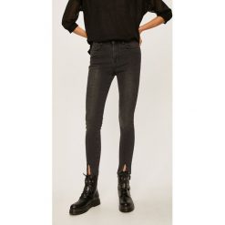 Answear - Jeansy. Szare jeansy damskie ANSWEAR, s, bez wzorów, z elastanu. W wyprzedaży za 69,90 zł.