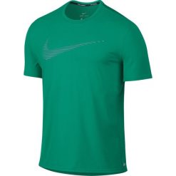 Koszulki sportowe męskie: koszulka do biegania męska NIKE DRI-FIT CONTOUR RUNNING TOP SHORT SLEEVE / 800812-351