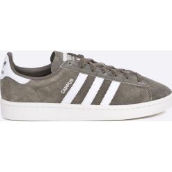 Adidas Originals - Buty Campus. Szare buty sportowe męskie marki adidas Originals, ze skóry, na sznurówki. W wyprzedaży za 359,90 zł.