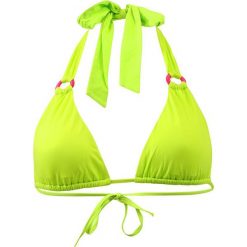 Biustonosz bikini "Portissol" w kolorze limonkowym. Zielone bikini marki Val d´Azur. W wyprzedaży za 130,95 zł.
