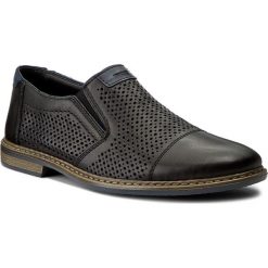 Półbuty męskie: Półbuty RIEKER - 13496-01 Black