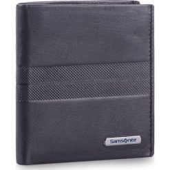 Duży Portfel Męski SAMSONITE - Spectr. Slg 108691-6660-1INU Blck/Nblu. Czarne portfele męskie Samsonite, bez wzorów, ze skóry. W wyprzedaży za 159,00 zł.