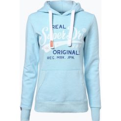 Bluzy damskie: Superdry – Damska bluza nierozpinana, niebieski