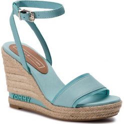 Espadryle TOMMY HILFIGER - Iconic Elena Tommy Pastel FW0FW04074 Aqua Haze 447. Espadryle damskie TOMMY HILFIGER. W wyprzedaży za 349,00 zł.