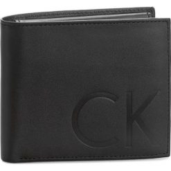 Portfele męskie: Duży Portfel Męski CALVIN KLEIN BLACK LABEL – F1nn 5Cc+Coin K50K502008 Black 001