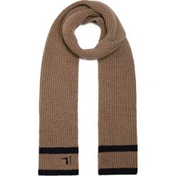 Trussardi Jeans Szalik Brązowy. Pomarańczowe szaliki męskie Trussardi Jeans, bez wzorów, z wełny. Za 309,95 zł.