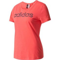Topy sportowe damskie: Adidas Koszulka damska Special Linear Tee W różowa r. S (BP8381)
