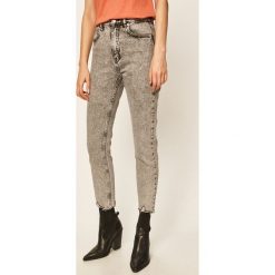 Tally Weijl - Jeansy Woven. Szare jeansy damskie TALLY WEIJL, bez wzorów, z bawełny, z podwyższonym stanem. Za 119,90 zł.
