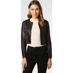 ONLY - Blezer damski – Onlfawn, czarny. Czarne bolerka i narzutki damskie ONLY, bez wzorów, z materiału, z krótkim rękawem. Za 179,95 zł.