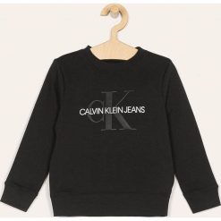 Calvin Klein Jeans - Bluza dziecięca 104-176 cm. Różowe bluzy dziewczęce Calvin Klein Jeans, z nadrukiem, z elastanu, bez rękawów, bez kaptura. W wyprzedaży za 249,90 zł.
