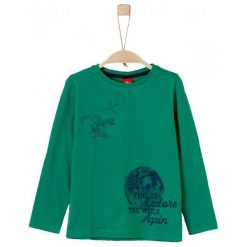 S.Oliver Koszulka Chłopięca Kula Ziemska 104 - 110 Zielony. Zielone t-shirty chłopięce S.Oliver. Za 39,00 zł.