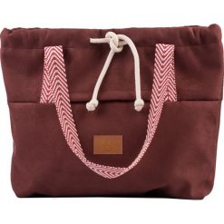 Torebka shopper "BAGGERKA", kolor bordo. Czerwone torby damskie na zakupy me&BAGS, bez wzorów, na ramię, duże, bez dodatków. Za 219,00 zł.